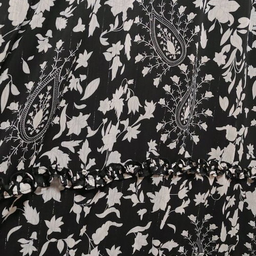 Evening dress like new, black and white, size L