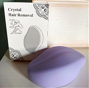 Crystal Hair Removal -κρυσταλλική γόμα αποτρίχωσης μωβ