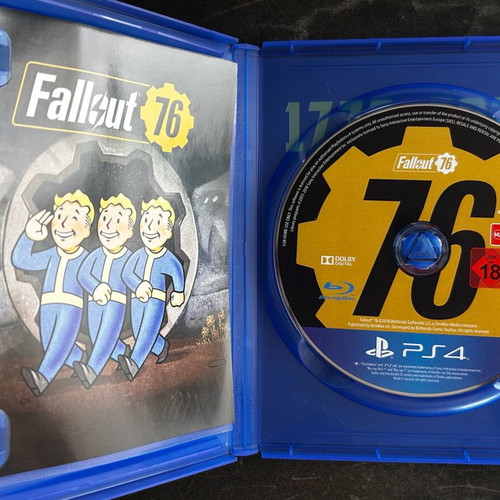 Fallout 76 Tricential Edition PS4 game like new