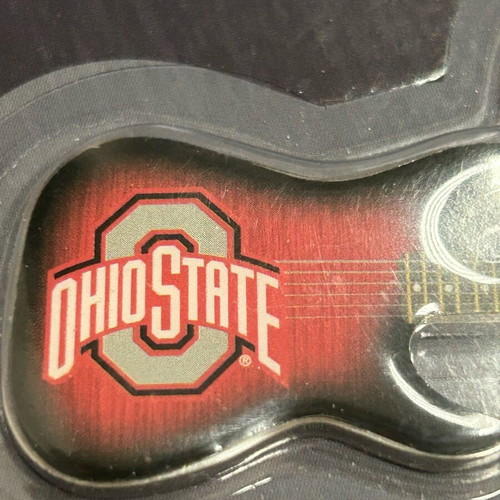 Mini Guitar Keychain Woodrow Ohio State University new