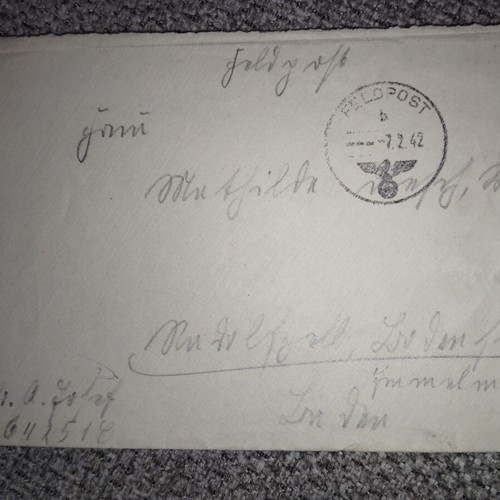 Set of 2 Feldpost Letters 1942, new