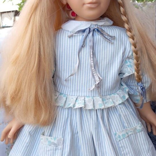Furga Italian Doll 76cm like new with original outfit and blue eyes