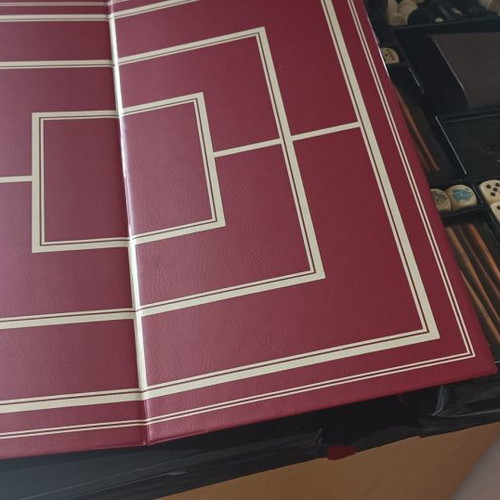 Board game used with missing playing cards