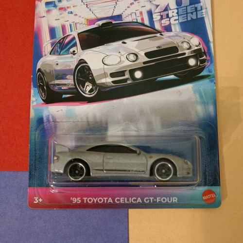 Hotwheels 2-pack 90s Street Scene Toyota Celica and Mitsubishi Lancer Evo VI new sealed