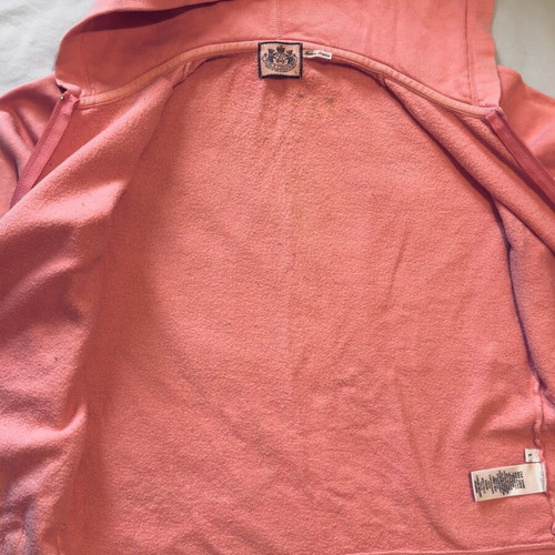 Juicy Couture sweatshirt used, size Large, soft pink