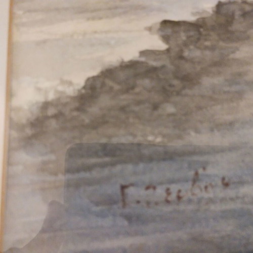 Painting Kerkyra Landscape Watercolor used