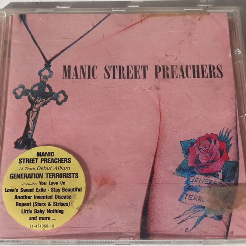 Manic Street Preachers Generation Terrorists CD used, alternative rock