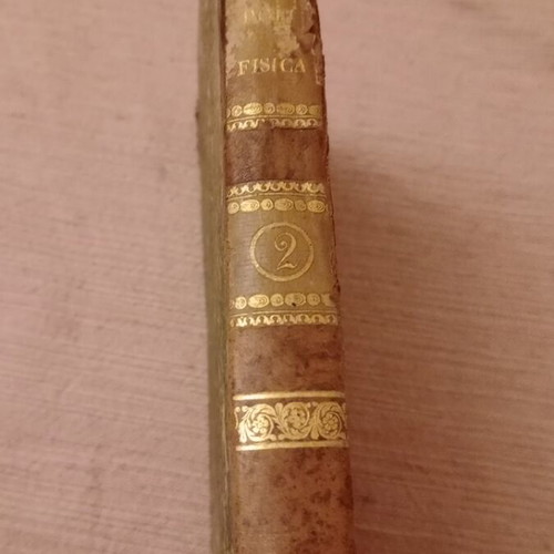 Elementi di Fisica Sperimentale Volume II used Italian physics book by Giuseppe Saverio Poli