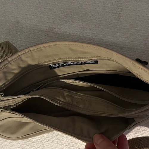 Victorinox Travel Belt Bag like new, khaki color