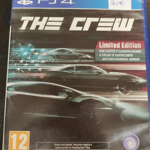 The Crew PS4 game used, adventure
