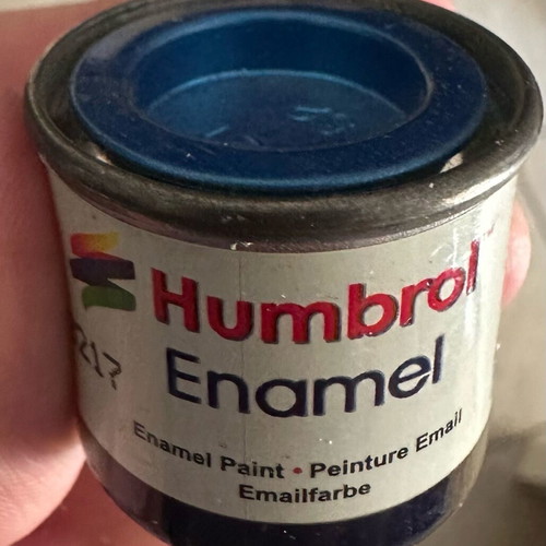 Humbrol enamel paint 14 ml, set of 77 pieces, new