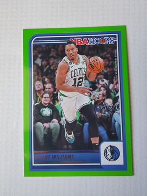 Parallel κάρτα Neon Green Grant Williams NBA Hoops 2023-24 Panini
