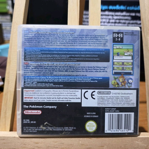 Pokemon Diamond Version Nintendo DS new with box and manuals