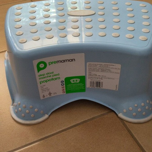 Prémaman Popotam step stool, blue