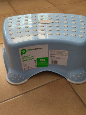 Prémaman Popotam step stool, blue