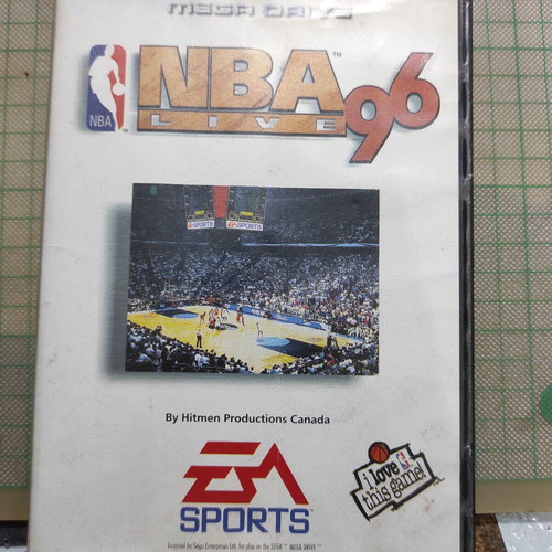 NBA Live 96 Mega Drive game like new with box