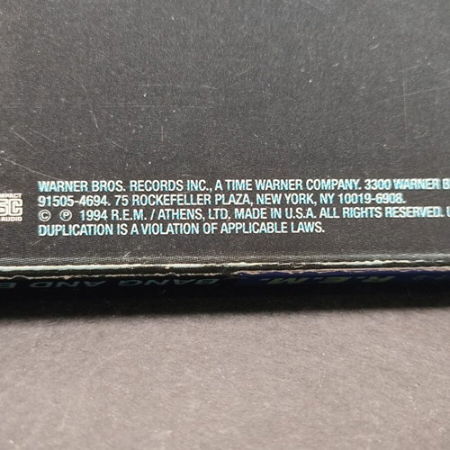 R.E.M. Bang and Blame 1994 CD Maxi Single, rock