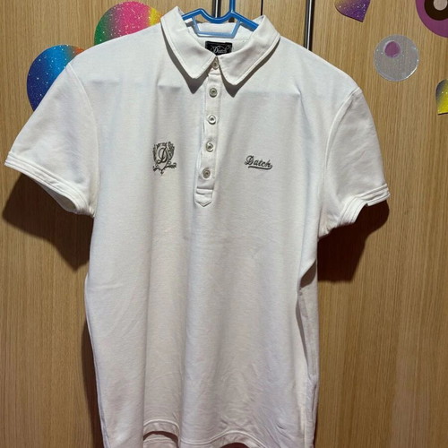 Datch Polo Shirt white XL like new, 100% cotton