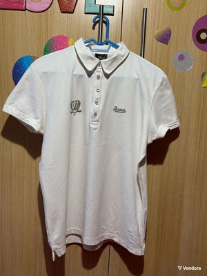 Datch Polo Shirt white XL like new, 100% cotton