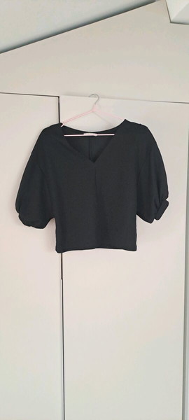 Zara μπλουζα μαύρη