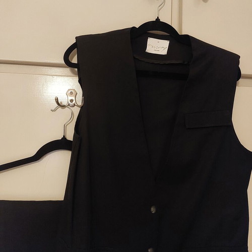 4TAILORS vest and trousers set small, like new, black