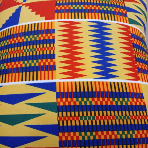 African pillow 55x55 with zipper
