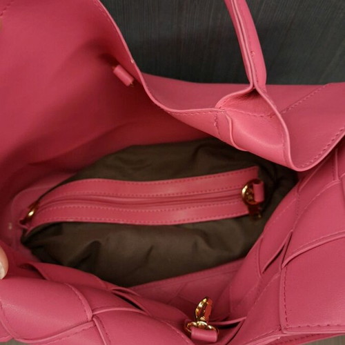 Celestino handbag like new, fuchsia color with detachable inner pouch