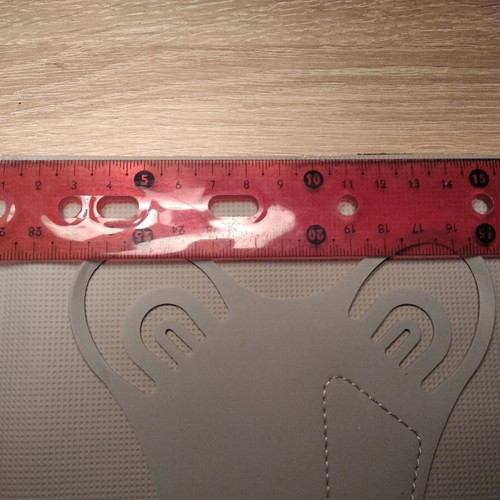 Tablet case like new, 22.5cm x 16.5cm, leatherette cover