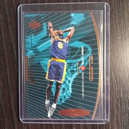 Eddie Jones 1997 Upper Deck bronze die-cut card like new