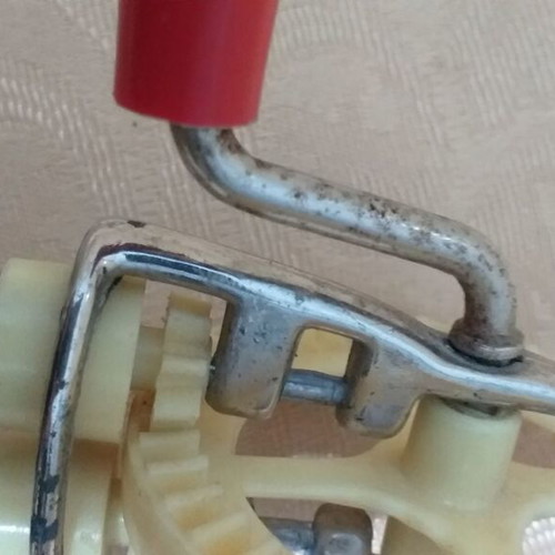 Hand mixer old used, 60s-70s, Made in Italy