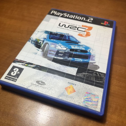 WRC 3 PS2 παιχνίδι μεταχειρισμένο με θήκη και εξώφυλλο, πλήρως λειτουργικό