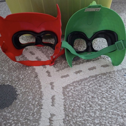 Pj Masks Hero Masks Gekko & Owlette like new