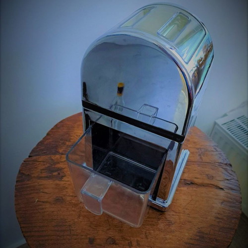 Manual ice crusher with stainless steel blades new