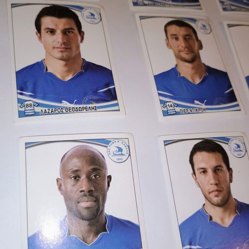 Panini Kavala Super League 2010-2011 football stickers pack