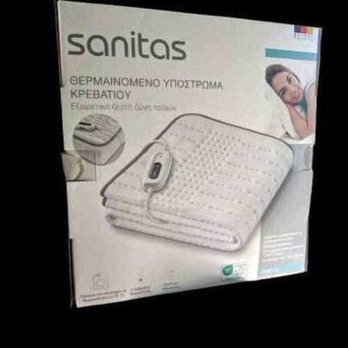 Sanitas single heated mattress pad like new 150x80