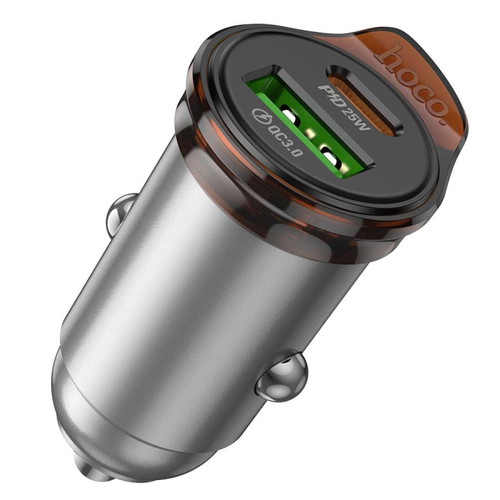 HOCO Mini Car Charger USB-C PD 43W and USB QC3.0 new
