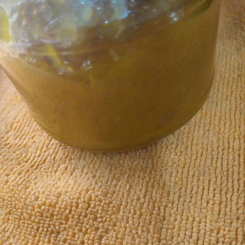 Peach jam 470g with traces of lemon and apricot, new