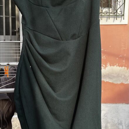 Dress green, like new, adjustable straps, side slit