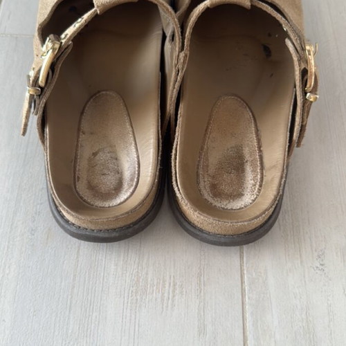 Zara leather shoes used, suede, size 39