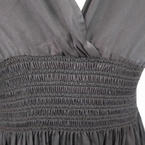 Pepe Jeans black satin dress like new, size M