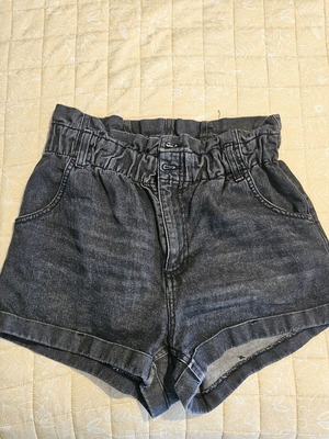 Terranova denim shorts black, like new, size 38-40
