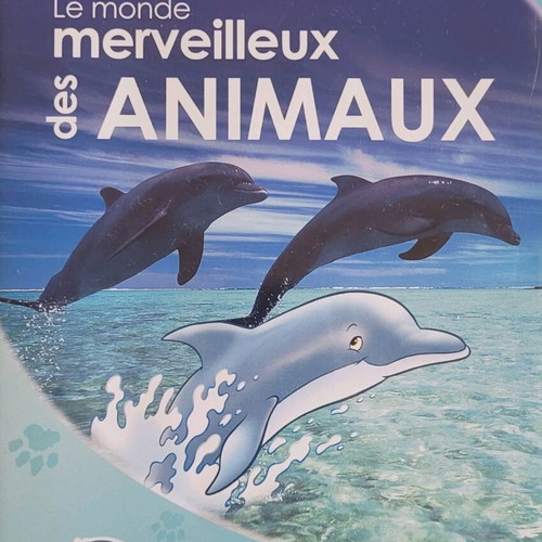 Disney Le Monde Merveilleux Des Animaux DVD used, No 5 dauphins & baleines in French
