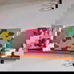  Σετ 3 χειροποίητων πινάκων διαστάσεων 20x20cm.Διατίθενται και χωριστά.
