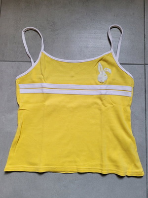Top used, size M, yellow, 100% cotton