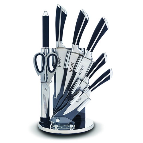 Acer Stainless Steel Knife Set 8 Pieces with Acrylic Stand new