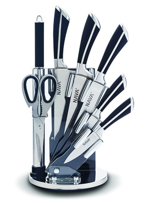 Acer Stainless Steel Knife Set 8 Pieces with Acrylic Stand new