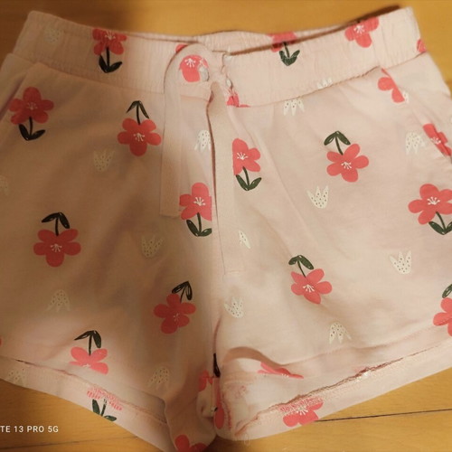 Name It floral set 104 cm like new, white and pink