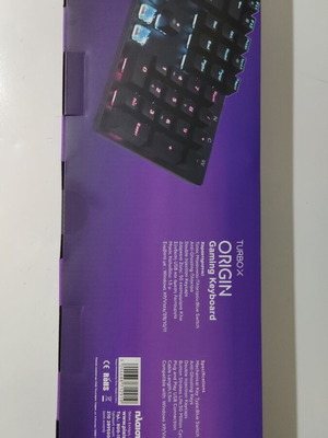 Turbo X Origin gaming keyboard new