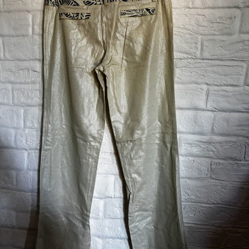 Gianfranco Ferre linen set like new, black and gray