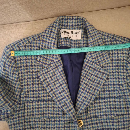 Anna Riska medium blue jacket like new